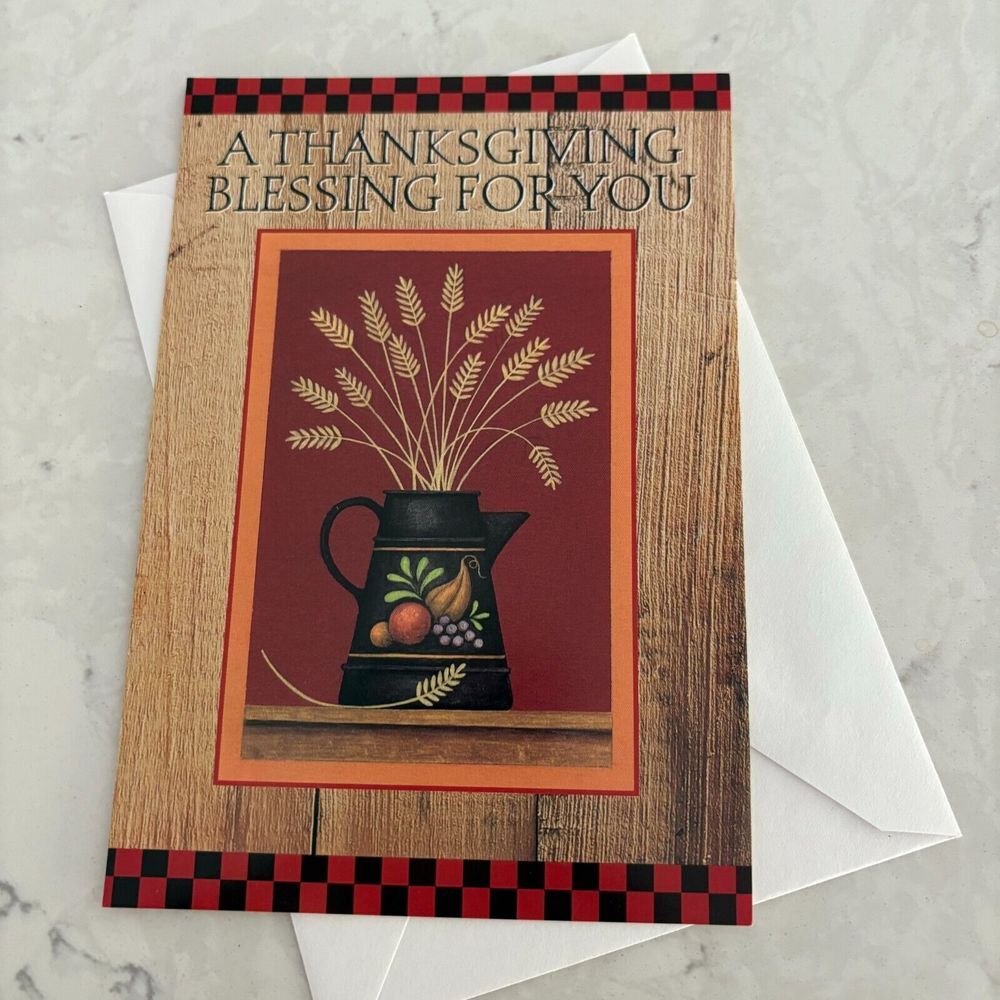 A Thanksgiving Blessing for Your‎ Heartfelt Fall Wishes Greeting Card Dayspring